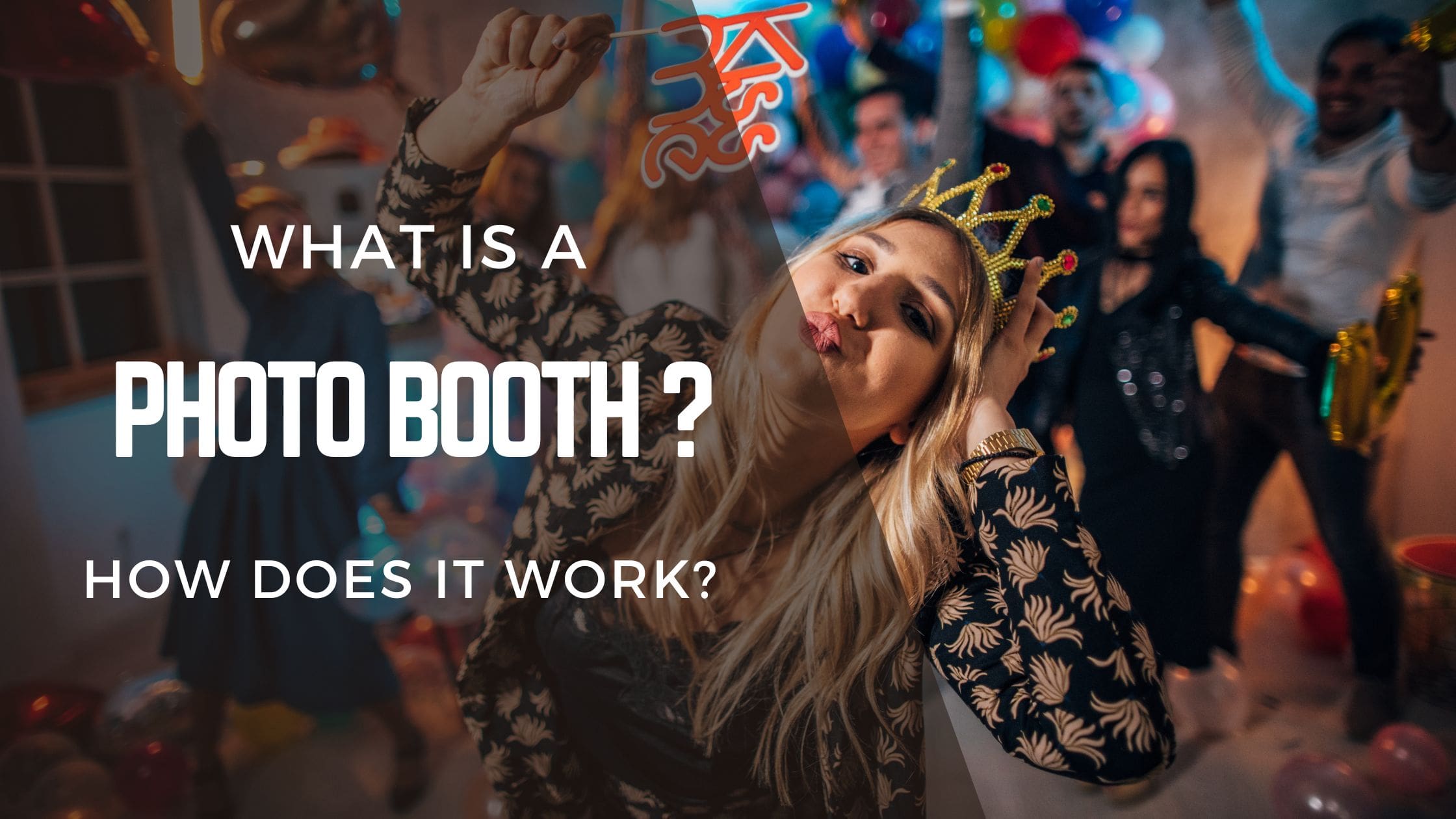 How does your photo booth work?