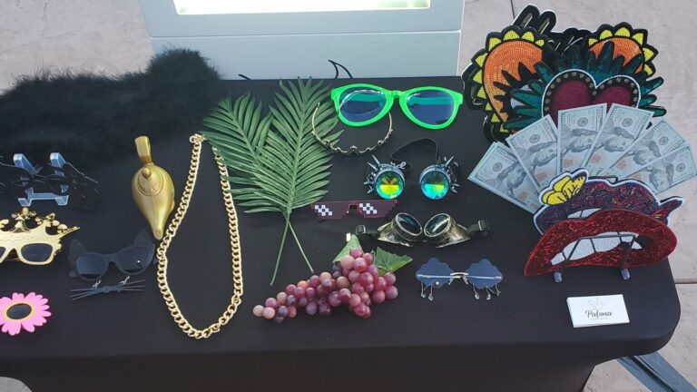 photo booth props paloma temecula photo booth