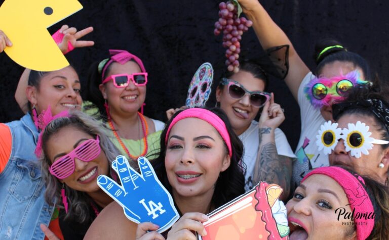 pop up market photo booth rental near riverside, ca