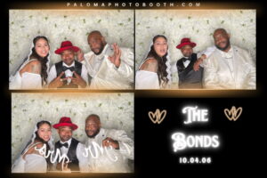 Fallbrook wedding photo booth vineyard estate