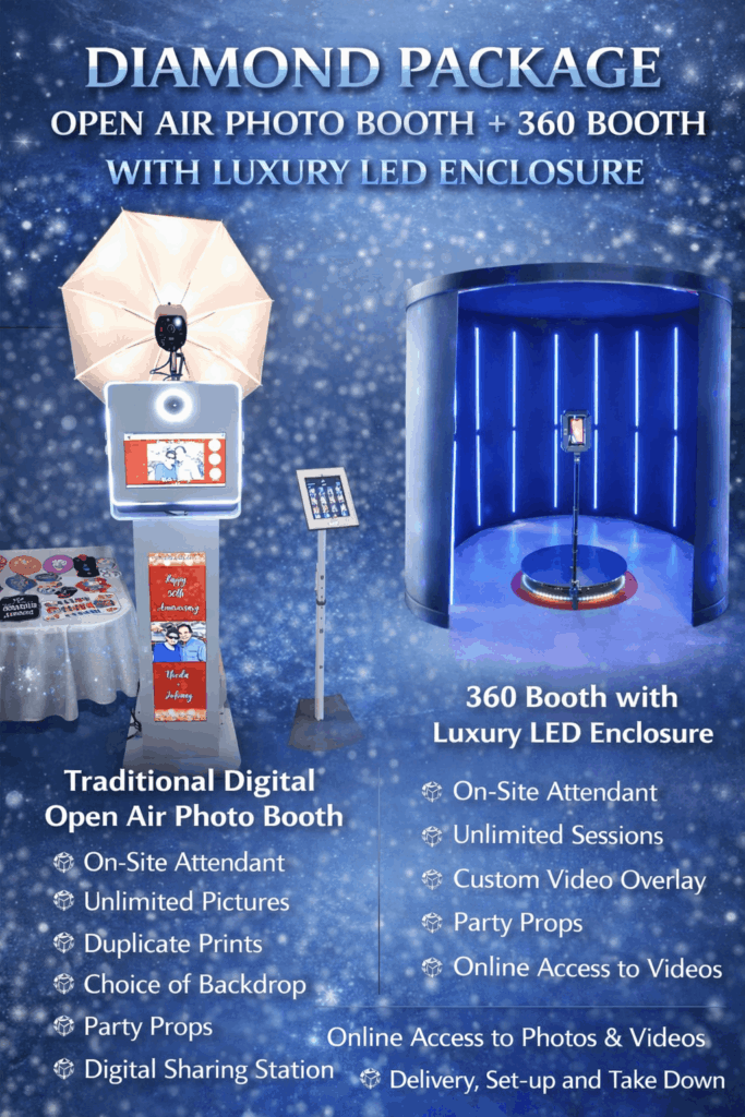 premium luxury photo booth rental Temecula with full service and upscale setup