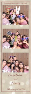 Lake Oak Meadows wedding photo booth Temecula