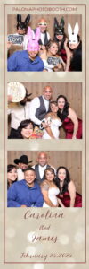 Old Town Temecula wedding photo booth experience